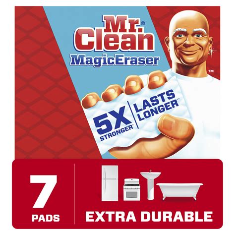 Mr clean magic eraser a short distance away